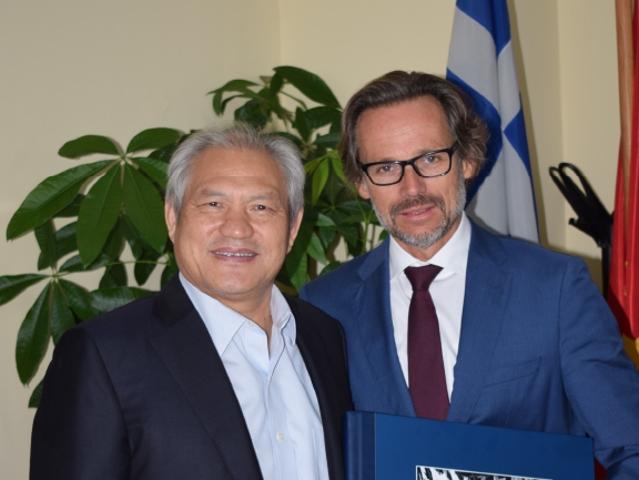 Επίσημη επίσκεψη του Πρέσβη της Γερμανίας στον ΟΛΠ