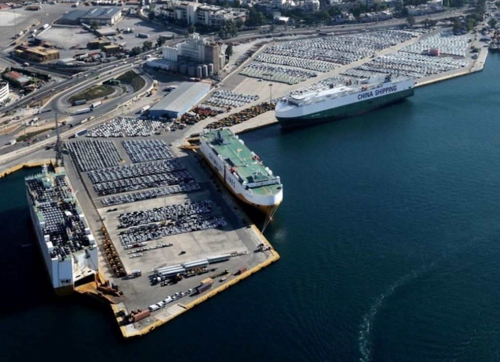 ΟΛΠ: Αύξηση 19% στη διακίνηση αυτοκινήτων στο Car Terminal