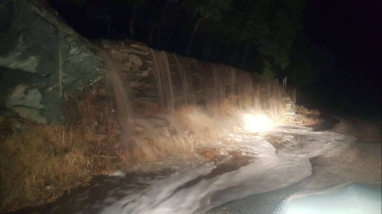 ανδρος πλημμυρα